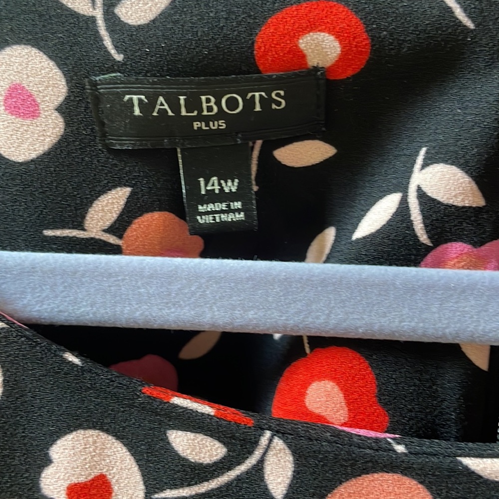 Talbots Cherry Patterned Midi Dress - image 5